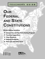 Image Our Federal and State Constitutions - Illinois Edition Teacher Guide