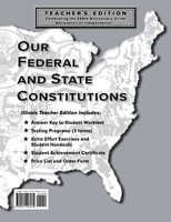 Image Our Federal and State Constitutions - Illinois Edition Teacher Guide