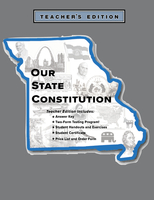Image Our State Constitution - Missouri Edition - Teacher Guide