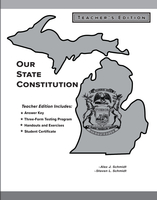Image Our State Constitution - Michigan Edition Teacher Guide