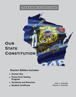 Image Our State Constitution - Wisconsin Teacher Guide