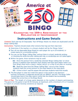 Image America at 250 Bingo - NEW!